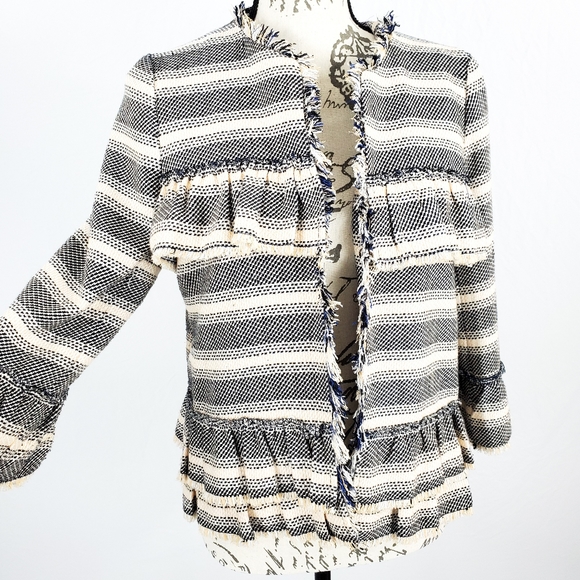 Sugarlips Frayed Cardigan Size Extra Small - Picture 7 of 9